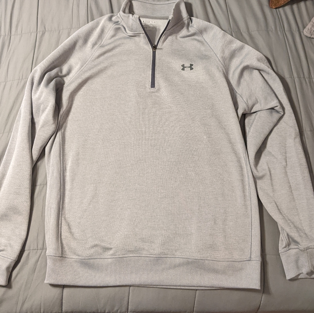 Comfortable Men's Under Armour Quarter-Zip Golf Sweater